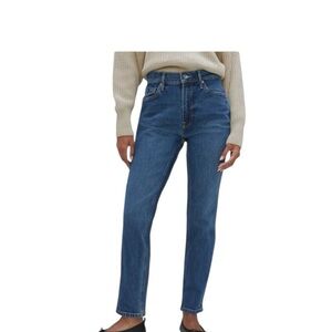 Everlane The Original Cheeky High Rise Blue Women's Jeans